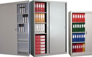מהם ארונות המתכת למשרדים, התכונות שלהם