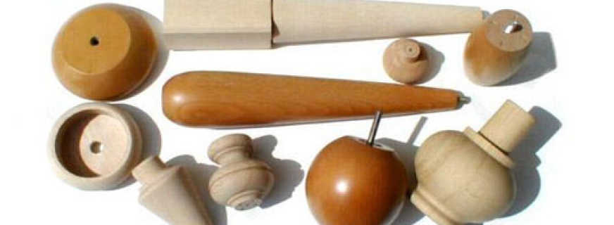 סוגי רגליים על רהיטים, סקירת דגמים