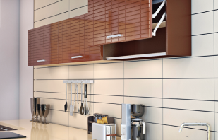 Quais são as opções para fachadas de móveis na cozinha