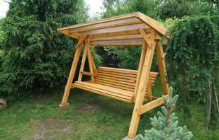מגוון נדנדות עץ, טיפים לייצור DIY