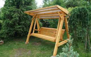 מגוון נדנדות עץ, טיפים לייצור DIY