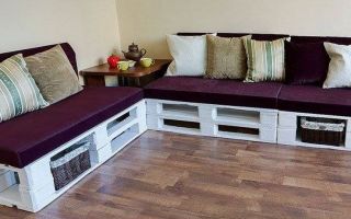 ייצור DIY של רהיטים ממשטחים, דוגמאות תמונות